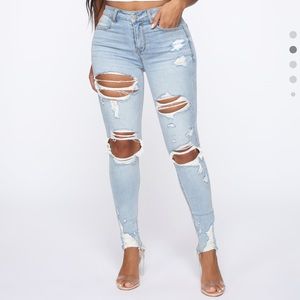 Mid Rise Jeans
